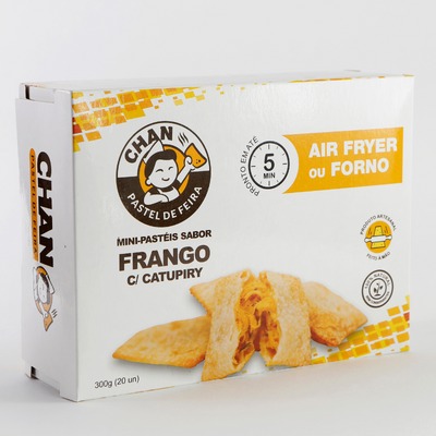 Mini Pastéis de Frango c/ Requeijão (16 unidades)